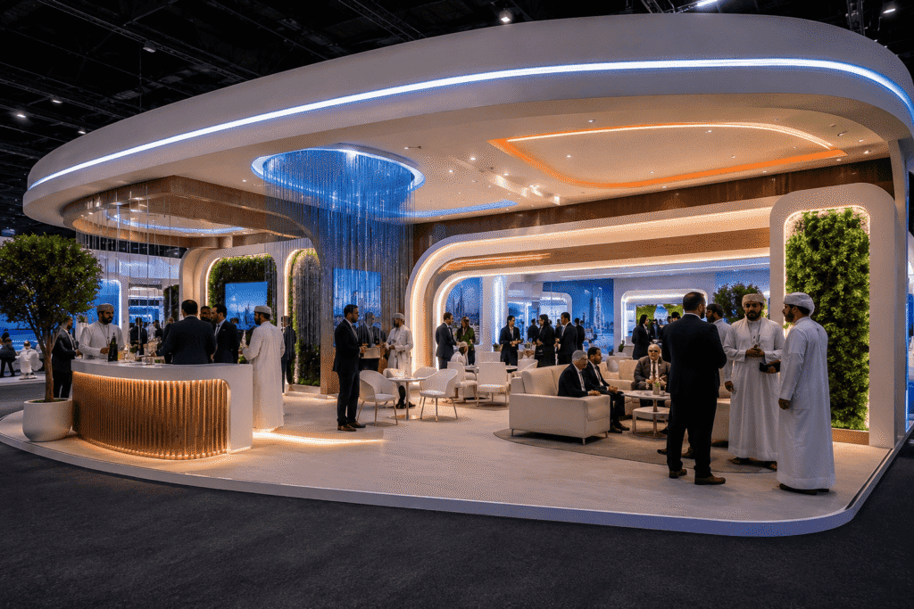 event booth design company Oman