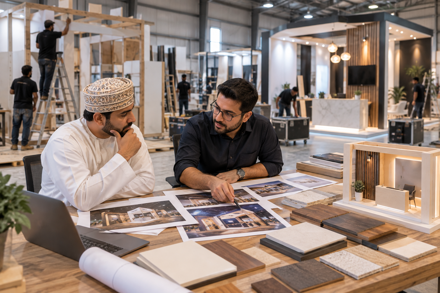 exhibition stall manufacturer in Oman
